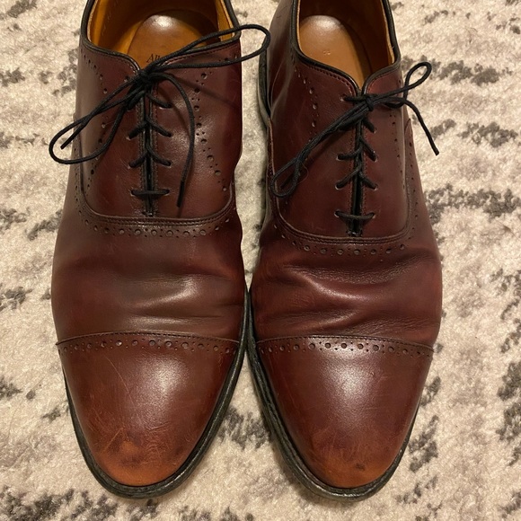 Allen Edmonds Size 11.5 EEE Dark Chili Colored - Picture 1 of 6